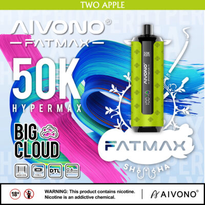 AIM Fatmax 50000 Puffs Disposable Vape – Rechargeable, Mesh Coil, Type-C, LED Display1