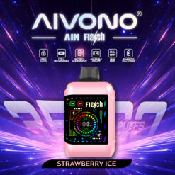 AIM Flash 35000 Puffs Disposable Vape – 28ml E-liquid, 650mAh Rechargeable, Dual Mesh 1.0Ω, Type-C, LED Display1