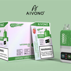 AIM Magic 20000 Puffs Disposable Vape – 26ml, 500mAh Rechargeable, 1.0Ω Dual Mesh Coil, Type-C Charging, LED Display1