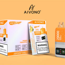 AIM Magic 20000 Puffs Disposable Vape – 26ml, 500mAh Rechargeable, 1.0Ω Dual Mesh Coil, Type-C Charging, LED Display1