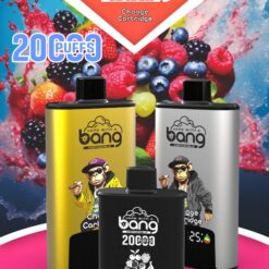 BANG 20000 Puffs Disposable Vape – 20ml, Type-C, 550mAh, Compact & Lightweight Design1