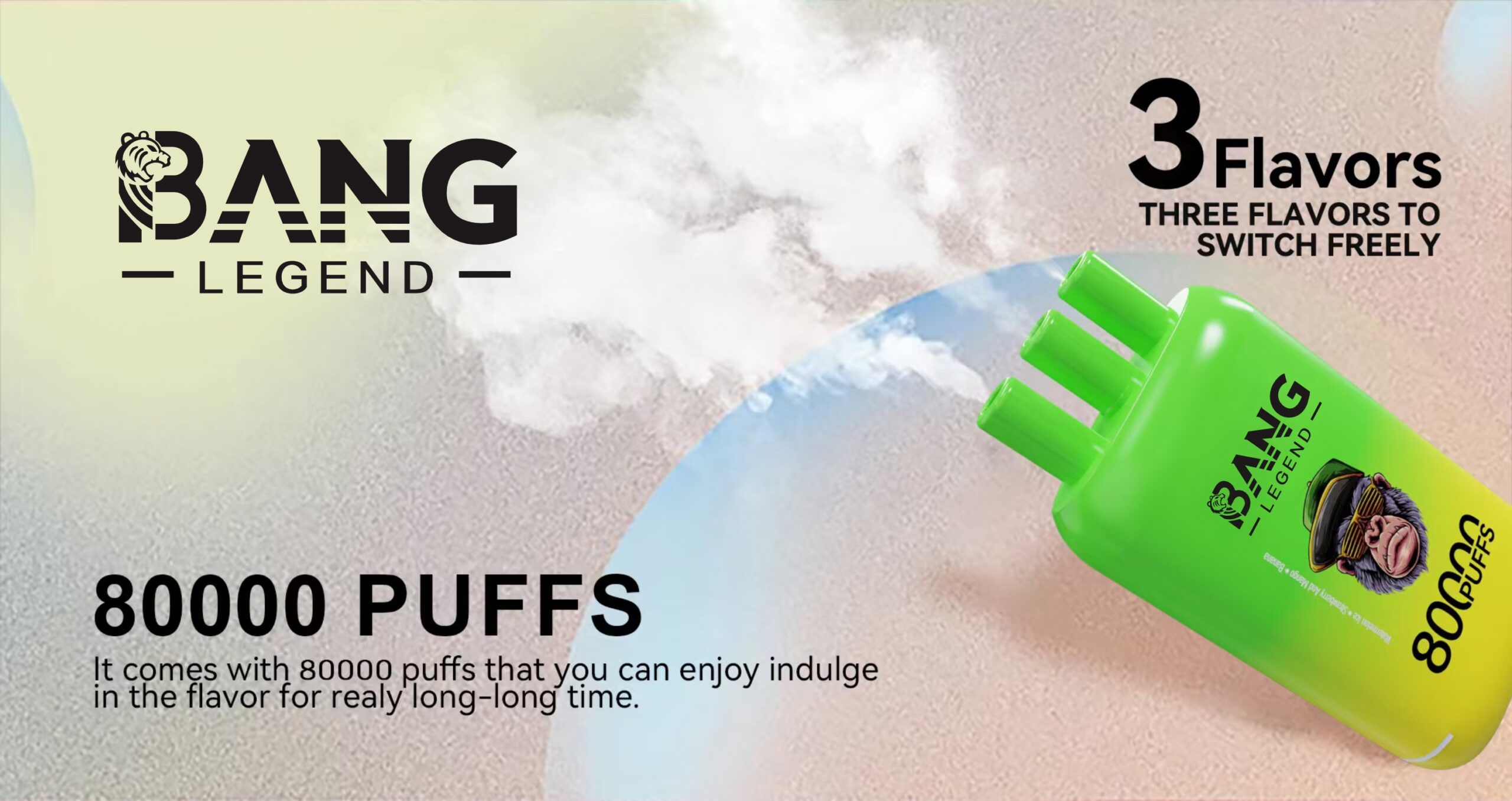 vape 80000 züge Bang Leader 80000 Puffs 80k 3 In 1 Triple Flavors Disposable Vape main image 1