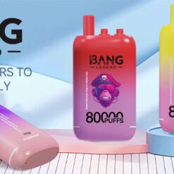 BANG 80000 Puffs Disposable Vape – 550mAh, Type-C Rechargeable, 6 Flavors, Compact Size1