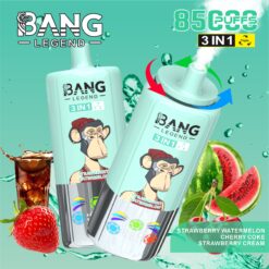BANG 85000 Puffs Disposable Vape – 3-in-1 Adjustable Flavors, 850mAh, Type-C, Mesh Coil1