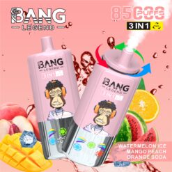BANG 85000 Puffs Disposable Vape – 3-in-1 Adjustable Flavors, 850mAh, Type-C, Mesh Coil1
