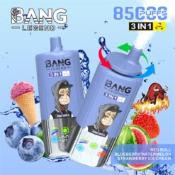 BANG 85000 Puffs Disposable Vape – 3-in-1 Adjustable Flavors, 850mAh, Type-C, Mesh Coil1