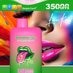 BANG KING 35000 Puffs Disposable Vape – Dual Mesh Coil, Type-C, 650mAh, 12 Flavors1