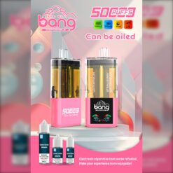 BANG B50K 50000 Puffs Disposable Vape – 36mL, 650mAh, Type-C Rechargeable, Mesh Coil 1.0Ω