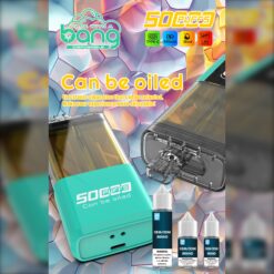 BANG B50K 50000 Puffs Disposable Vape – 36mL, 650mAh, Type-C Rechargeable, Mesh Coil 1.0Ω