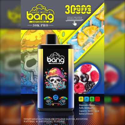Bang 30000 Puffs Disposable Vape – 36ml, 550mAh, Type-C Rechargeable