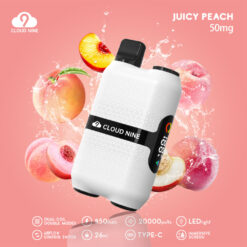 CLOUD NINE D33 28000 Puffs Disposable Vape – 26ml Capacity, 500mAh Battery, Dual Coil 1.0Ω & 0.5Ω, 13–23W Power