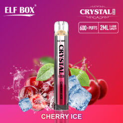 ELF BOX Crystal Bar 600 Puffs Disposable Vape – 2ml, 1.6Ω Coil, 500mAh, Lightweight Disposable Vape