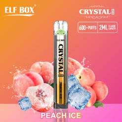 ELF BOX Crystal Bar 600 Puffs Disposable Vape – 2ml, 1.6Ω Coil, 500mAh, Lightweight Disposable Vape