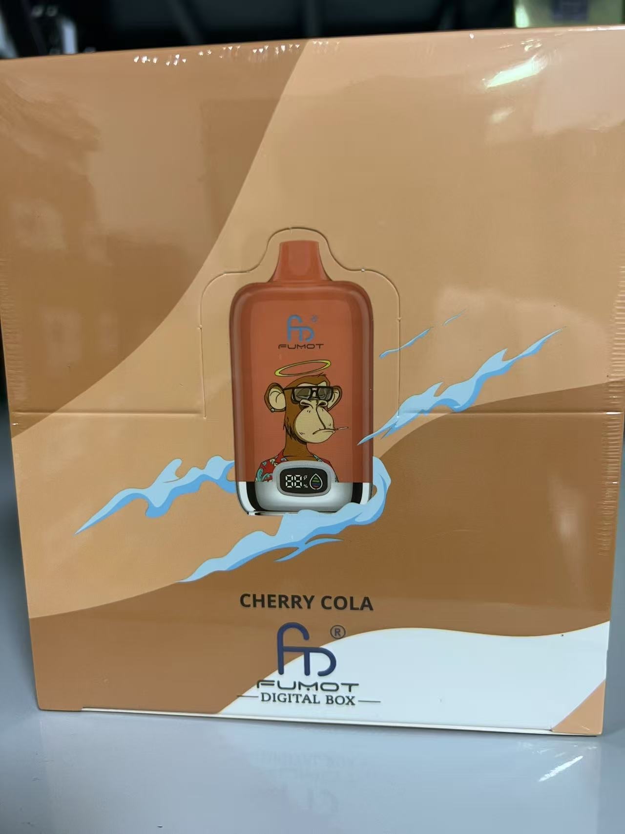 ELF BOX Fumot Digital Box 12000 Puffs Disposable Vape – Mesh Coil, Rechargeable, LED Screen