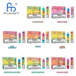 ELF-BOX Fumot Tornado 15000 Puffs Disposable Vape – RGB Design, Mesh Coil, Rechargeable