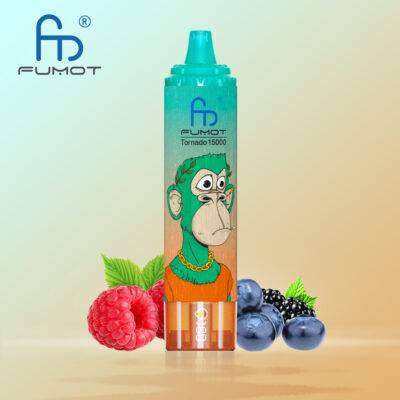 ELF-BOX Fumot Tornado 15000 Puffs Disposable Vape – RGB Design, Mesh Coil, Rechargeable
