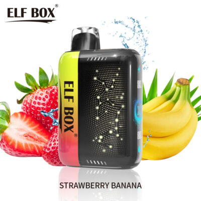 ELF BOX PULSE X Disposable Vape – 25000 / 15000 Puffs, Dual Mesh Coil, AI Power Control, Curved Screen, Rechargeable