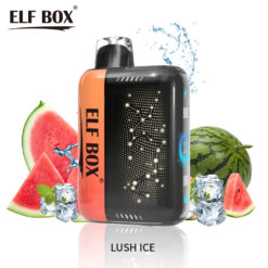 ELF BOX PULSE X Disposable Vape – 25000 / 15000 Puffs, Dual Mesh Coil, AI Power Control, Curved Screen, Rechargeable