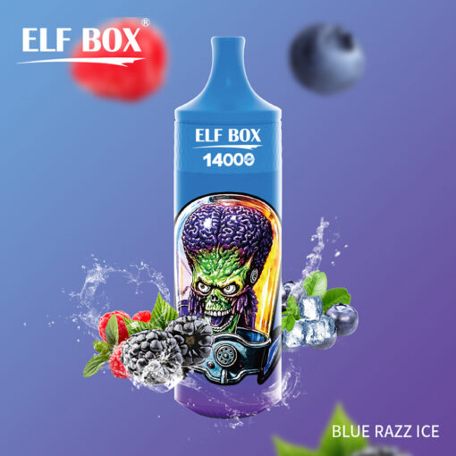 ELF BOX RGB 14000 Puffs Disposable Vape  Mesh Coil, Rechargeable Type-C  with RGB Light