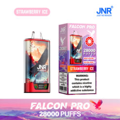 JNR Falcon Pro 28000 Puffs Disposable Vape – Rechargeable, Smart Screen, Dual Mesh Coil, Type-C Charging