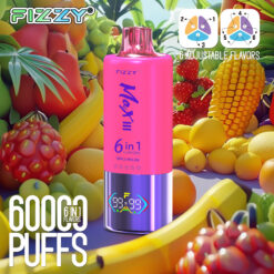 Max III 60000 Puffs Disposable Vape – Mesh Coil, 6-in-1, Rechargeable, LED Screen