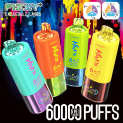 Max III 60000 Puffs Disposable Vape – Mesh Coil, 6-in-1, Rechargeable, LED Screen