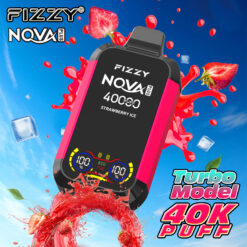 Nova Plus 40000 Puffs Disposable Vape – Mesh Coil, Adjustable Airflow, LED Display, Type-C Rechargeable