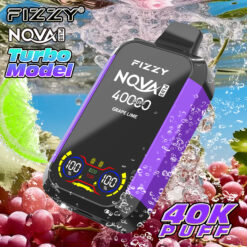 Nova Plus 40000 Puffs Disposable Vape – Mesh Coil, Adjustable Airflow, LED Display, Type-C Rechargeable