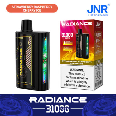 Radiance 31000 Puffs Disposable Vape – Dual Mesh Coil, 950mAh Rechargeable, Smart Animation Screen