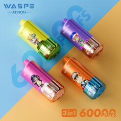 WASPE 3-in-1 60000 Puffs Disposable Vape – Triple Flavor Combo1