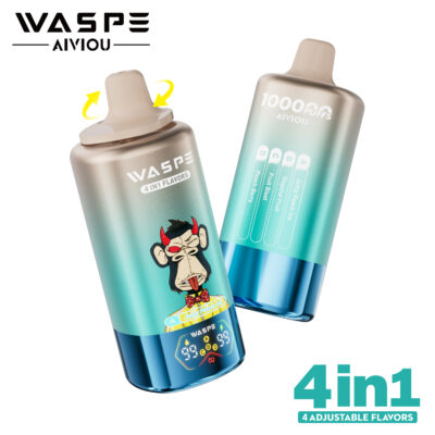 WASPE 4-in-1 100000 Puffs Disposable Vape – Multi-Flavor Combo Device