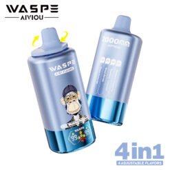 WASPE 4-in-1 100000 Puffs Disposable Vape – Multi-Flavor Combo Device